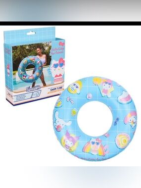 Swimways Hello Kitty Blue Inflatable Swim Tube